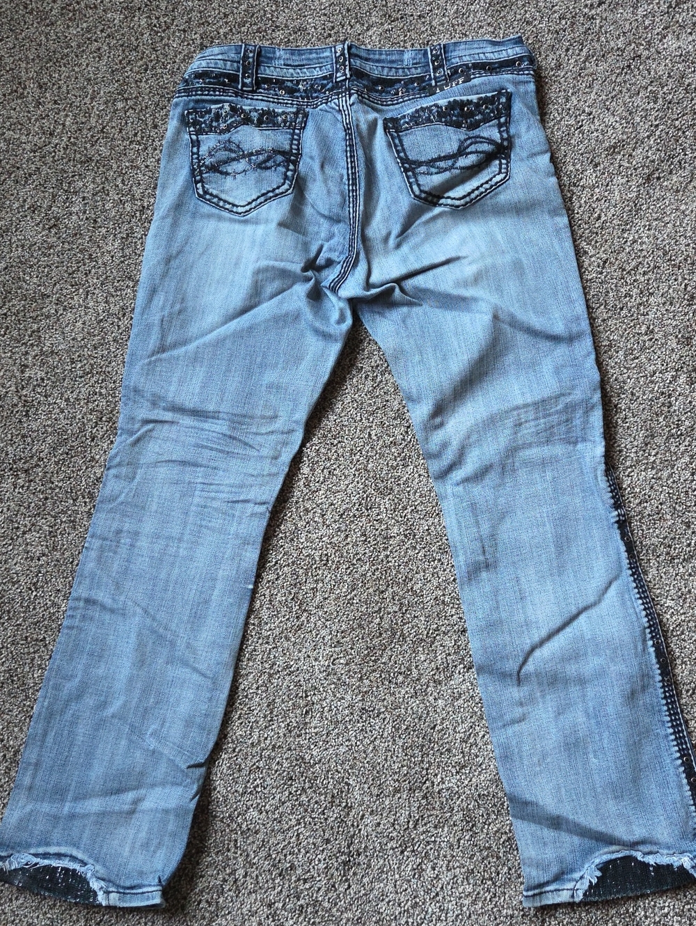 Cowgirl Tuff Light Blue Straight Leg Women's Jeans